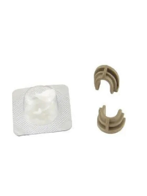 Комплект бушингов резинового вала со смазкой Hi-Black для HP LJ P1102/1566/1602/MF-4410 (2шт)