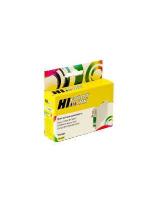 Картридж Hi-Black (HB-T1284) для Epson Stylus S22/SX125/SX420W/SX425W/BX305F, Y