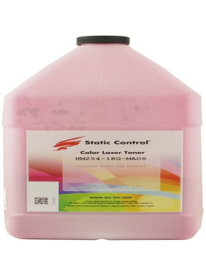 Тонер Static Control Универсальный для HP CLJ Pro M254, (Odyssey), M, 1 кг, флакон
