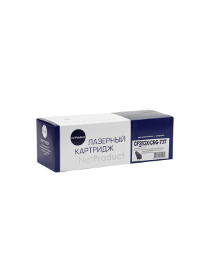 Картридж NetProduct (N-CF283X) для HP LJ Pro M225MFP/M201/Canon №737, 2,2K 