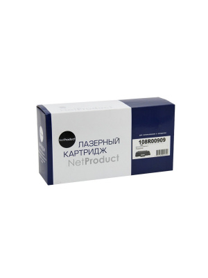 Картридж NetProduct (N-108R00909) для Xerox Phaser 3140/3155/3160, 2,5K