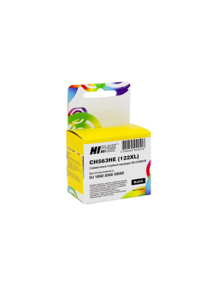 Картридж Hi-Black (CH563HE) для HP DJ 1050/2050/2050S, №122XL, Bk