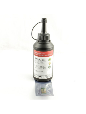 Заправочный комплект Pantum (TN-420H) для  M6700/P3010 (О), 3K,  + 1чип, Bk