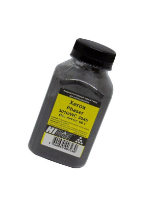 Тонер Hi-Black для Xerox Phaser 3010/WC 3045, Bk, 60 г, банка