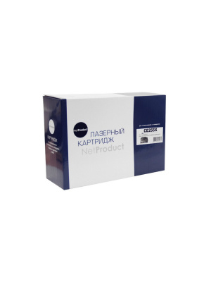 Картридж NetProduct (N-CE255X) для HP LJ P3015, 12,5K