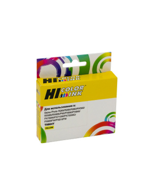Картридж Hi-Black (HB-T0804) для Epson Stylus Photo P50/PX660/700W/800FW/R265, Y