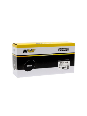Тонер-картридж Hi-Black (HB-W2070A) для HP CL 150a/150nw/MFP178nw/179fnw, 117A, Bk, 1K