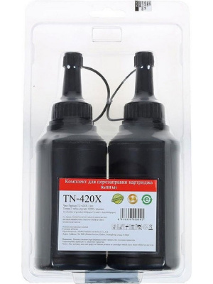 Заправочный комплект Pantum (TN-420X) для  M6700/P3010 (О) Bk, 6K, 2 тонера+ 1чип, Bk