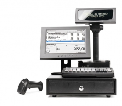 POS-система АТОЛ Супермаркет [АТОЛ FPrint-22ПТК с ФН 15 мес, Windows POSReady, Frontol 6, NFD10, LM1