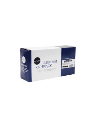 Картридж NetProduct (N-Q6000A) для HP CLJ 1600/2600/2605, Восстановленный, Bk, 2,5K