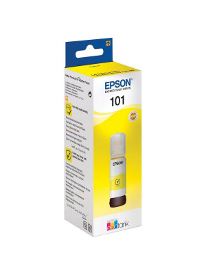Чернила Epson EcoTank L4150/4160/L6160/L6170/L6190, 70мл (О) жёлтые C13T03V44A