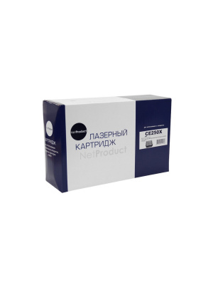 Картридж NetProduct (N-CE250X) для HP CLJ CP3525/CM3530, Восстановленный, Bk, 10,5K