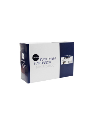 Картридж NetProduct (N-CF281A) для HP LJ Enterprise M604/605/606/MFP M630, 10,5K