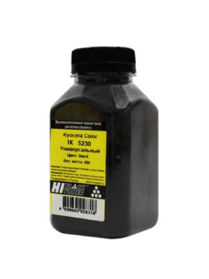 Тонер Hi-Black для Kyocera Color TK-5230K, Bk, 60 г, банка