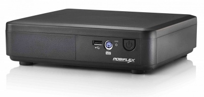 POS-компьютер Posiflex TX-2100-B-RT черный, Intel Celeron J1900 2/2.42 GHz, SSD, 4 GB DDR3 RAM, 60W