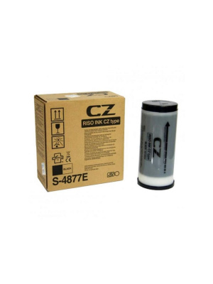 Краска RISO CZ черная (O) S-4877E отгружается только в чётном количестве
