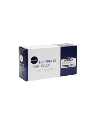 Картридж NetProduct (N-Q6002A) для HP CLJ 1600/2600/2605, Восстановленный, Y, 2K