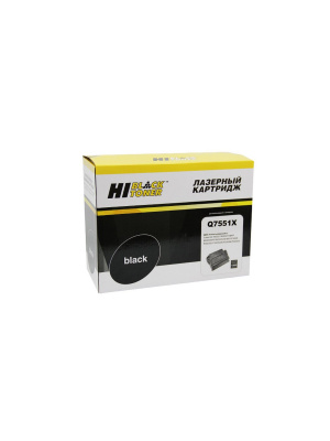 Картридж Hi-Black (HB-Q7551X) для HP LJ P3005/M3027MFP/M3035MFP, 13K